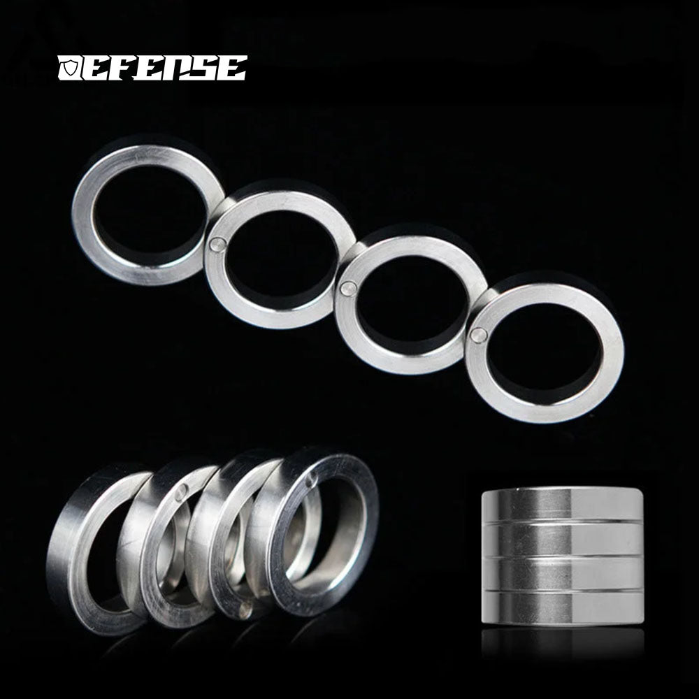 Defence®Knuckle Dusters Defense Weapon RING