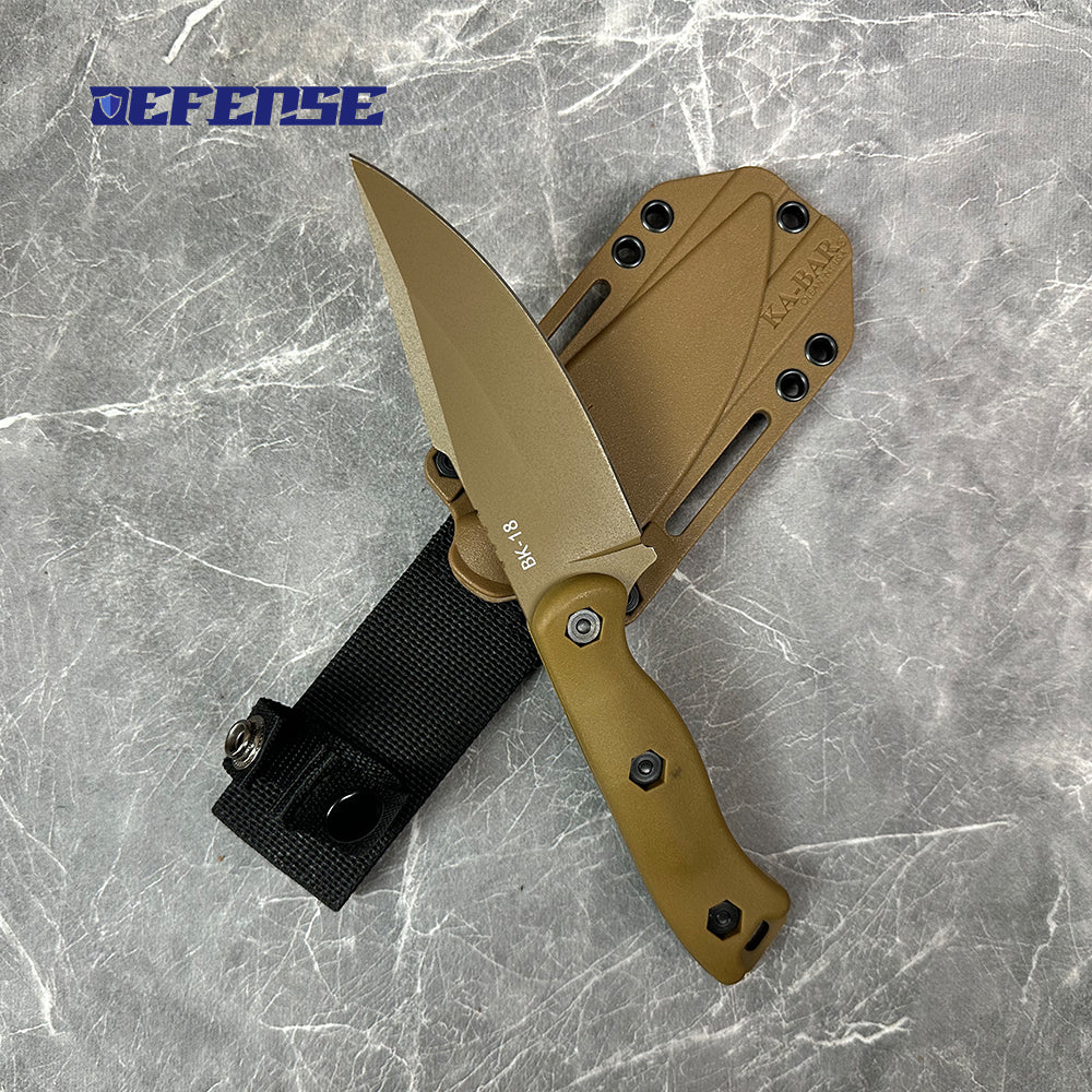 Defence®Wilderness survival defense high hardness military knife