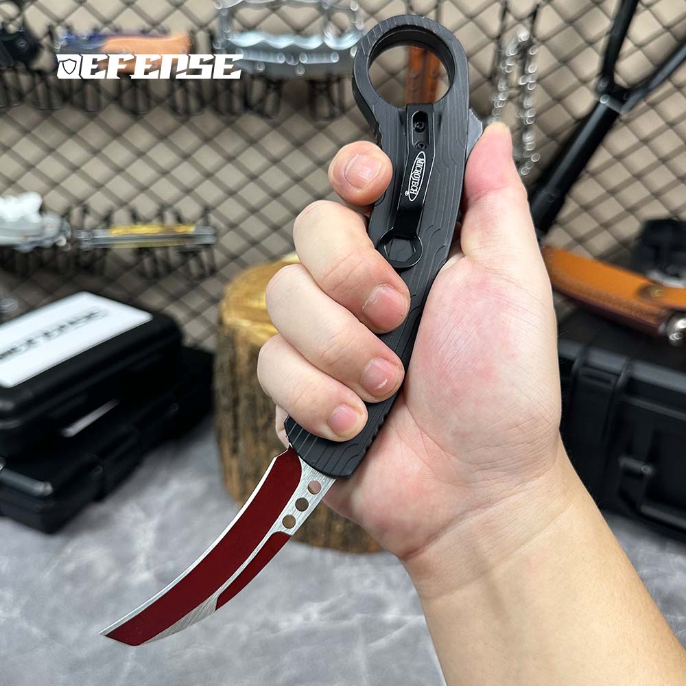 Defence®Outdoor retractable circular claw knife