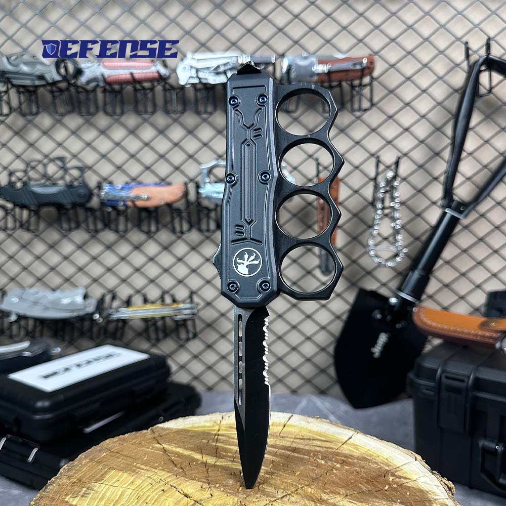Defence®Finger Tiger Spring Telescopic Knife