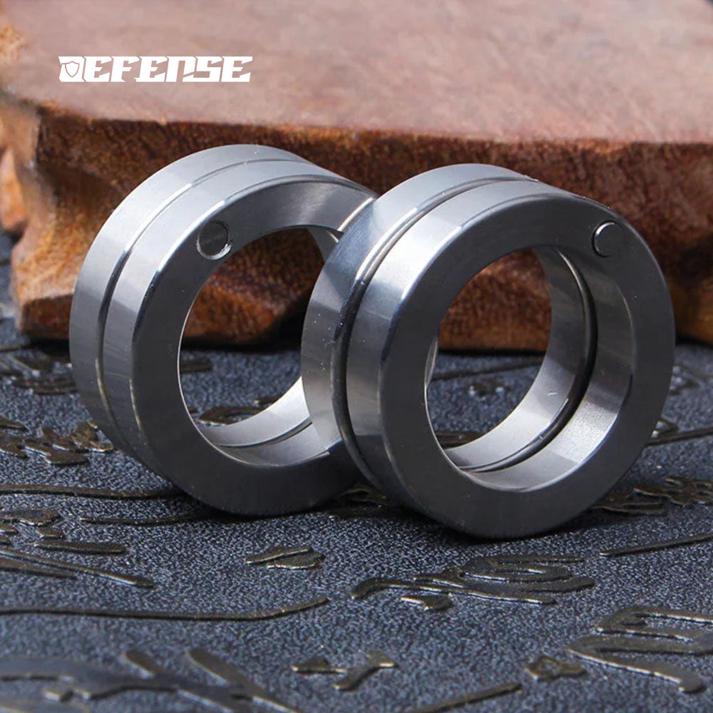 Defence®Knuckle Dusters Defense Weapon RING