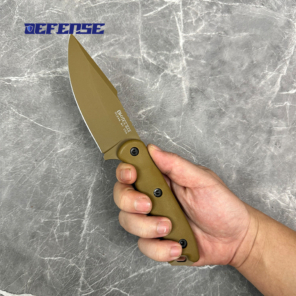 Defence®Wilderness survival defense high hardness military knife