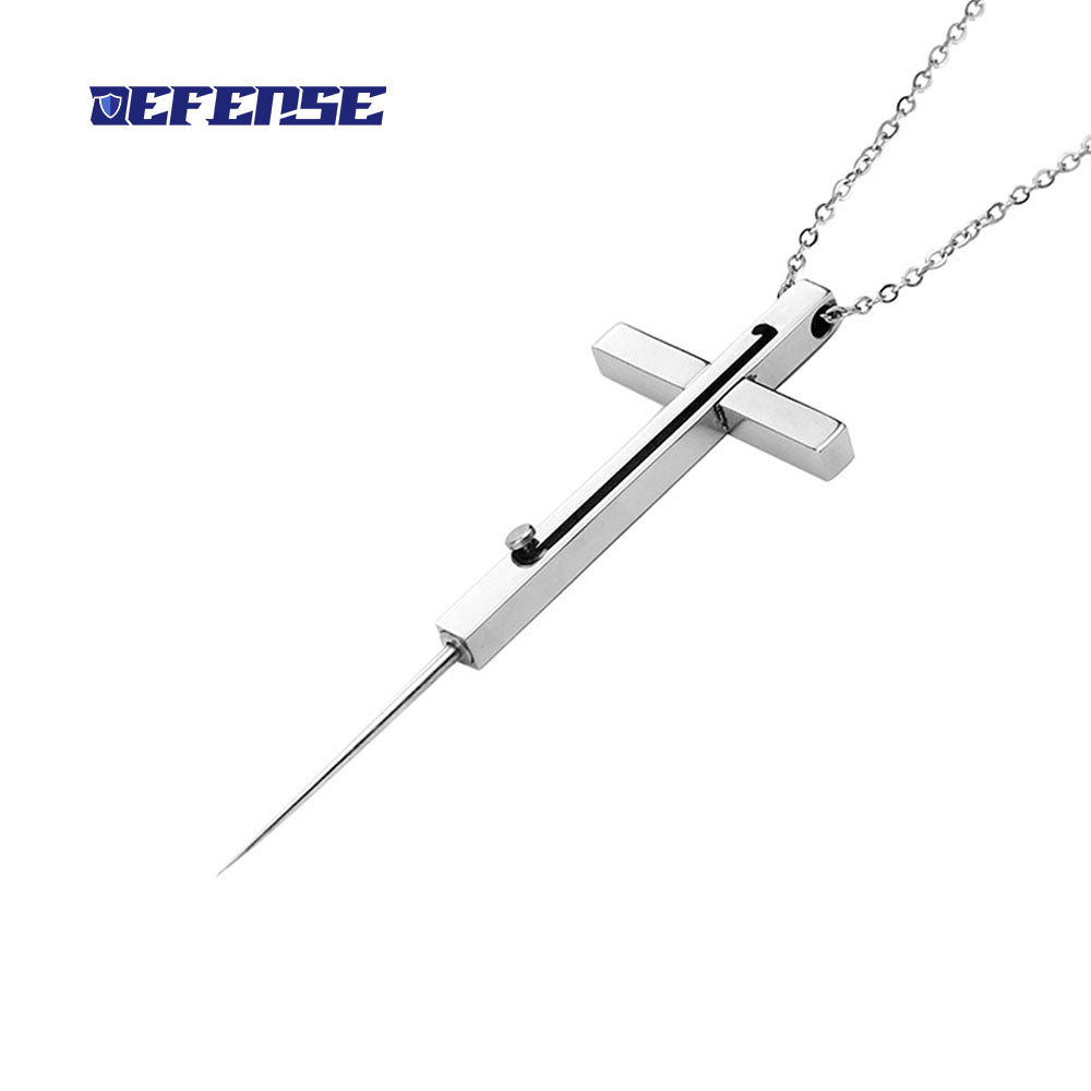 Defence®Cross necklace defense weapon