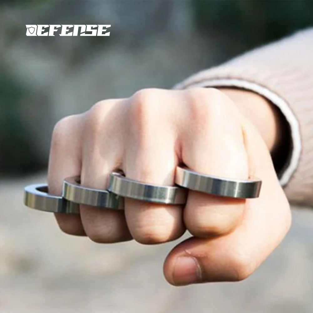 Defence®Knuckle Dusters Defense Weapon RING