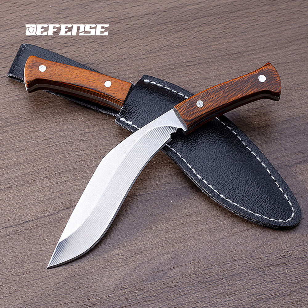 Defence®Mini Damascus Dog Leg Bending Knife