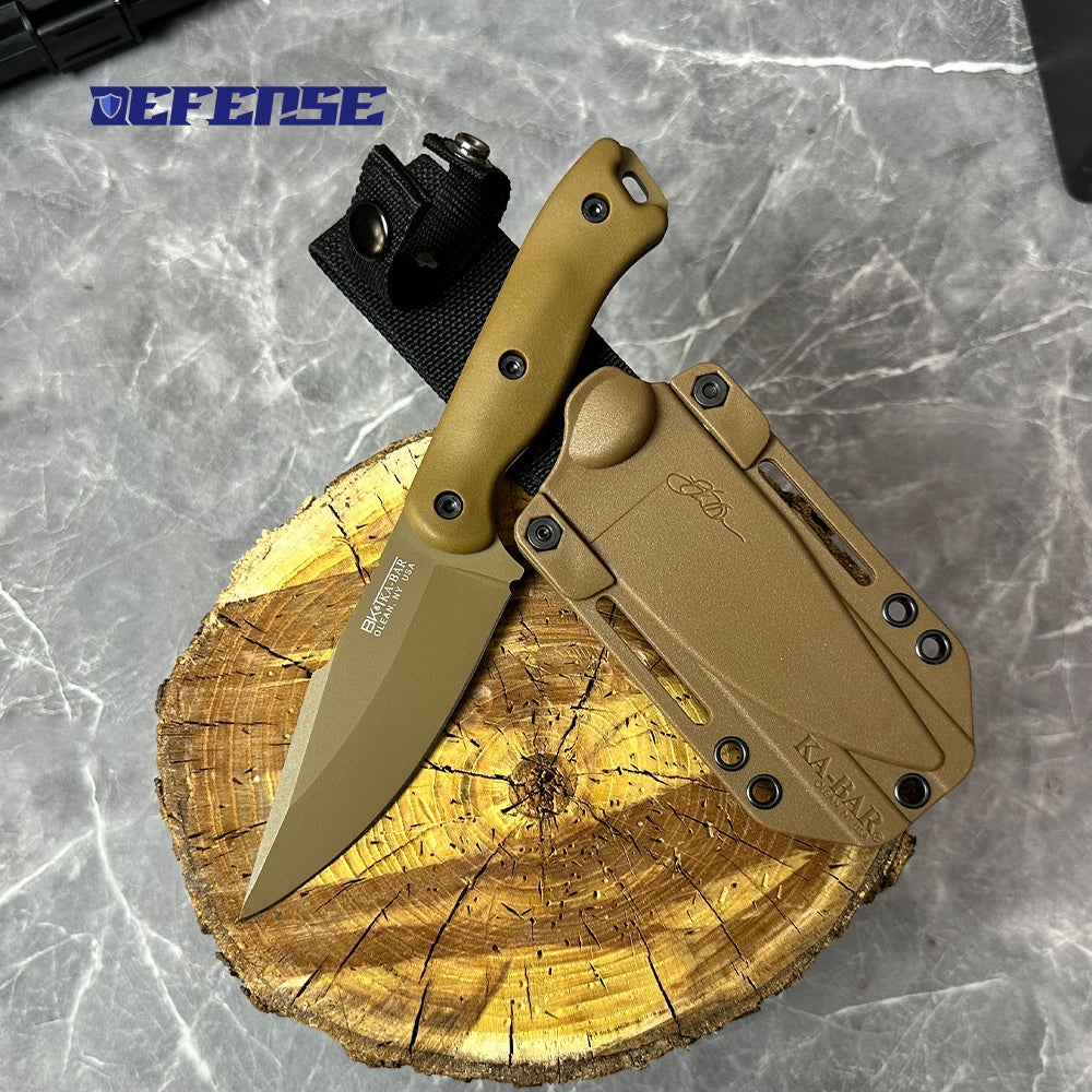 Defence®Wilderness survival defense high hardness military knife