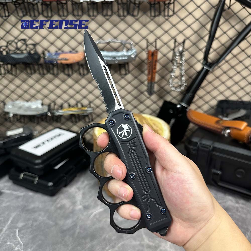 Defence®Finger Tiger Spring Telescopic Knife