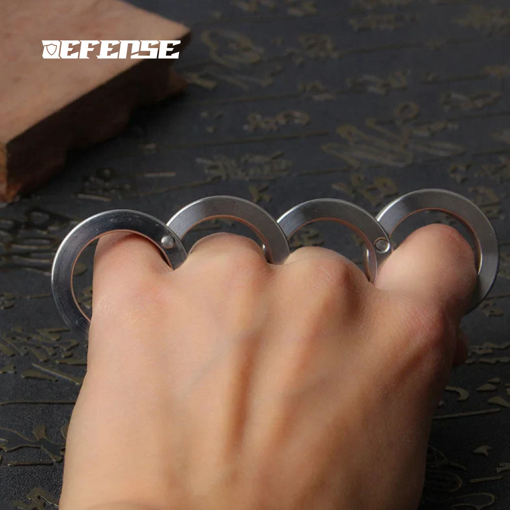 Defence®Knuckle Dusters Defense Weapon RING
