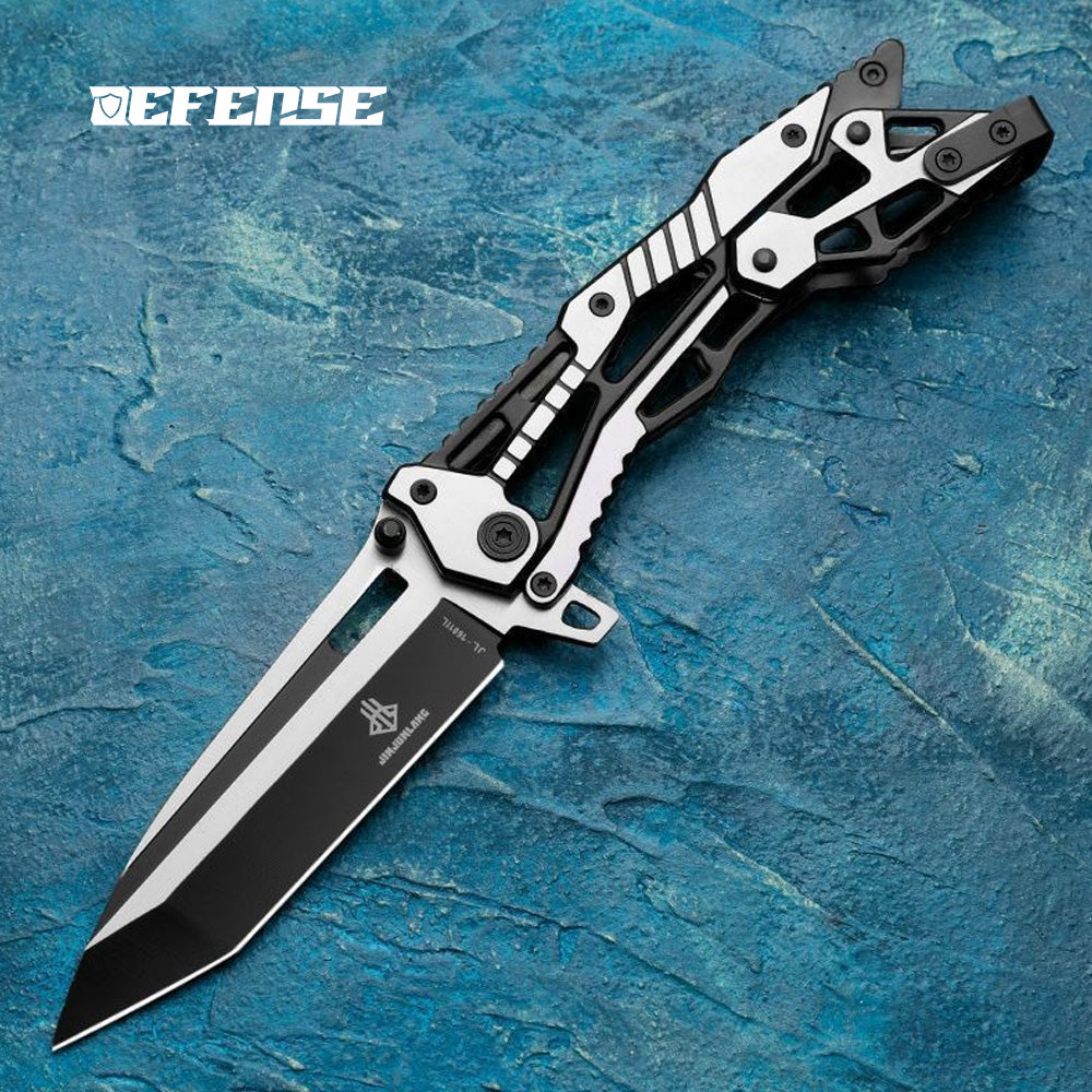 Defence®Multi functional mechanical folding knife-JL60