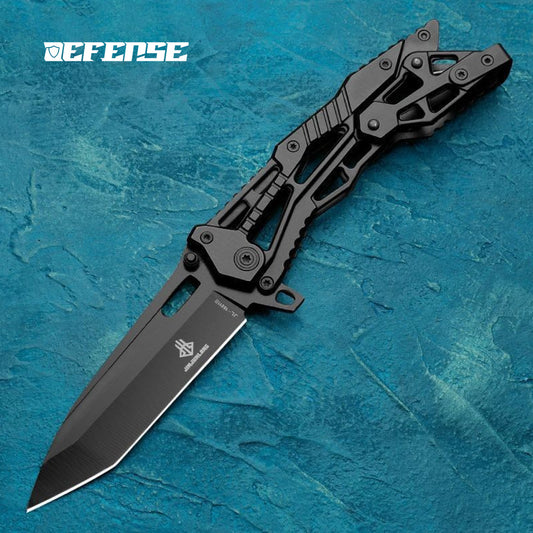 Defence®Multi functional mechanical folding knife-JL60